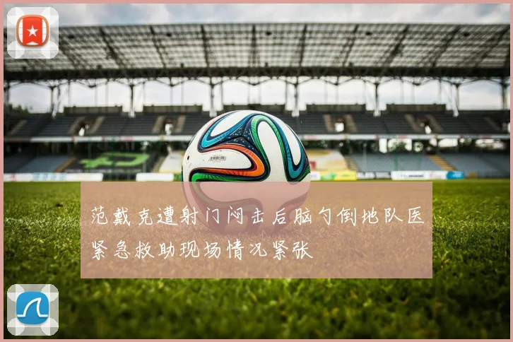 范戴克遭射门闷击后脑勺倒地队医紧急救助现场情况紧张